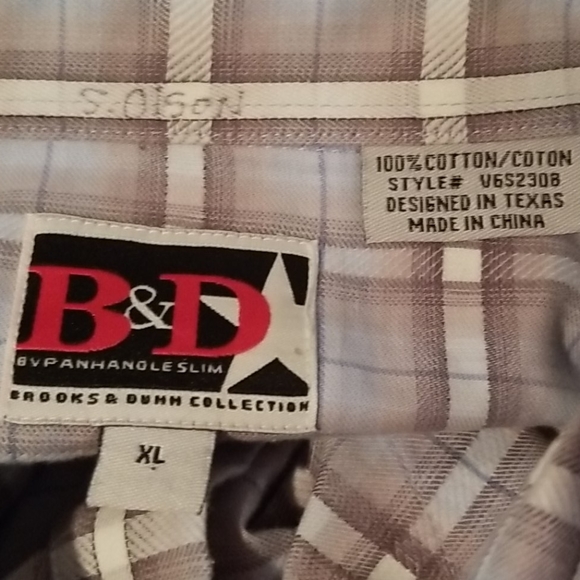 Brooks and Dunn, yoked western shirt - Picture 8 of 9